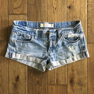 Abercrombie and Fitch Jean Shorts 4/27